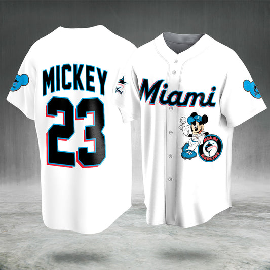 Custom Cartoon Number Shirt, Cute Sports Character Jersey, Gift for Fans, Unisex Baseball Shirt